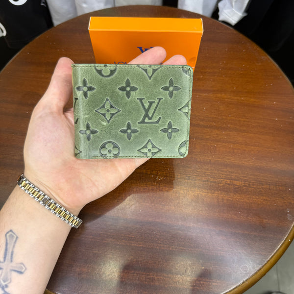 Louis Vuitton- Green Monogram Wallet