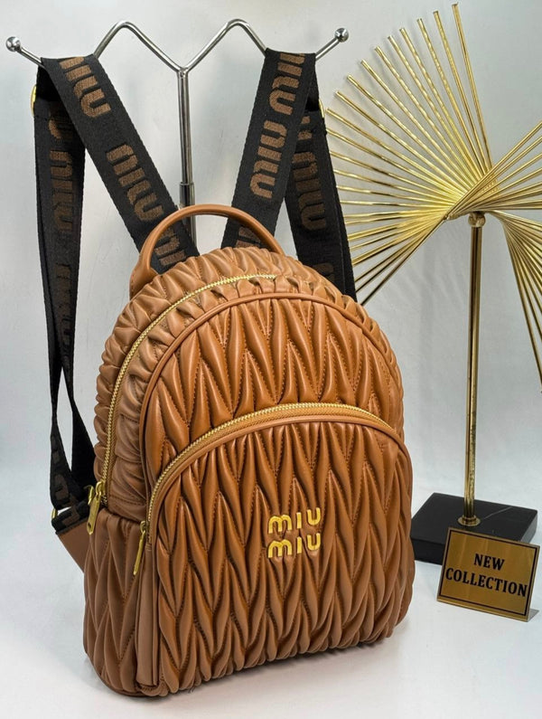 Miu Miu Backpack Brown