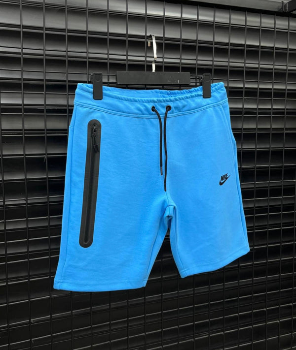 Nike Tech Fleece - Baby Blue Βερμούδα