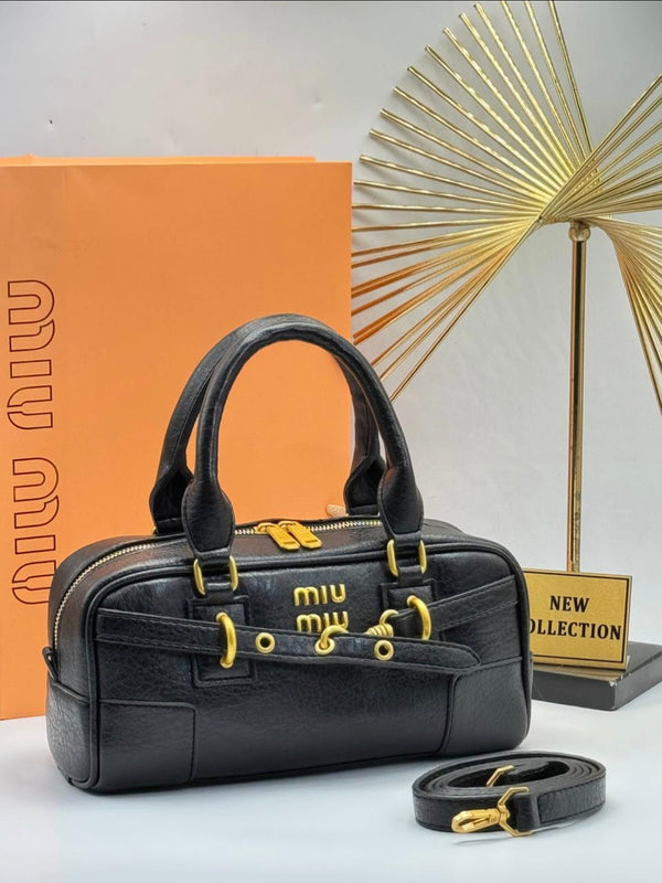 Miu Miu Tote Bag Black
