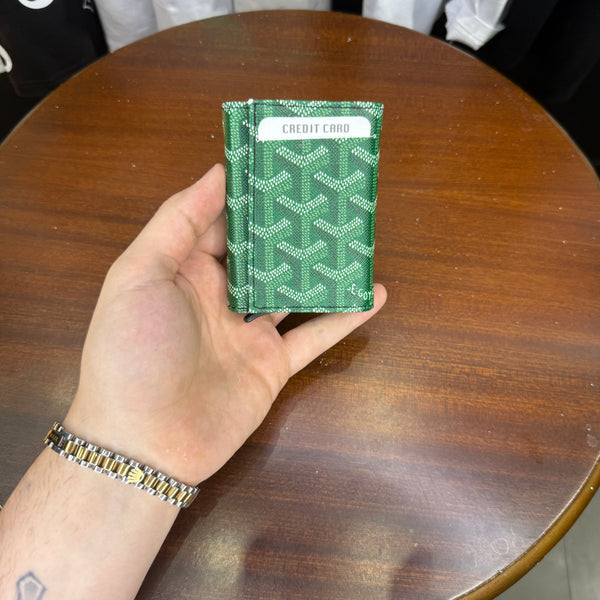 Goyard - Green Wallet Special