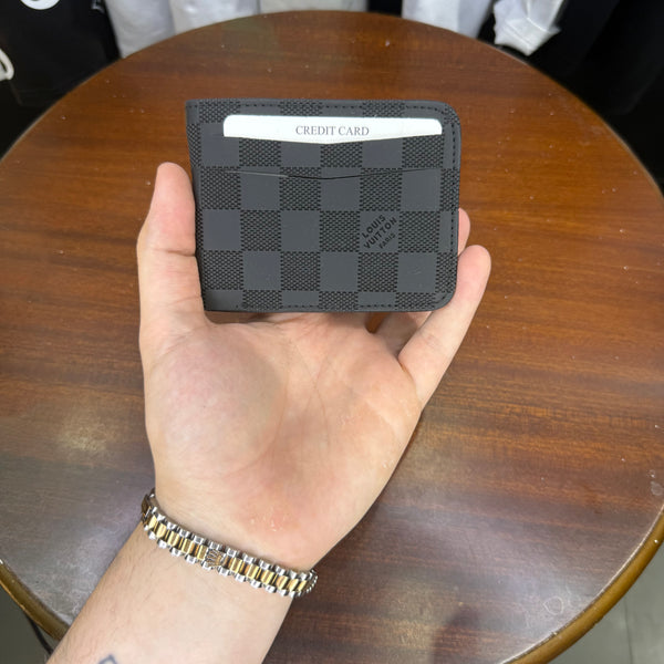 Louis Vuitton - Black Damier Wallet (Mini)