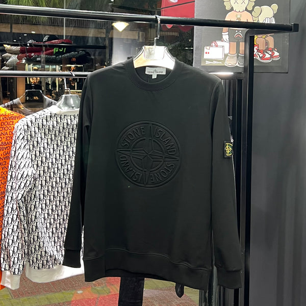Stone Island  - Longsleve ScriptBlack