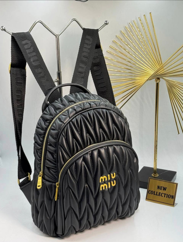 Miu Miu Backpack Black