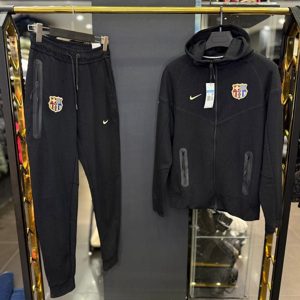 Nike Tech Fleece - Barcelona Black Tracksuit