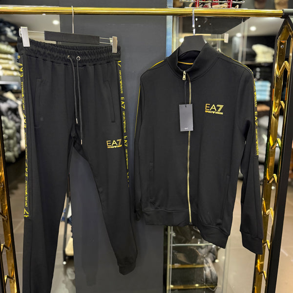 EA7 - Black Tracksuit
